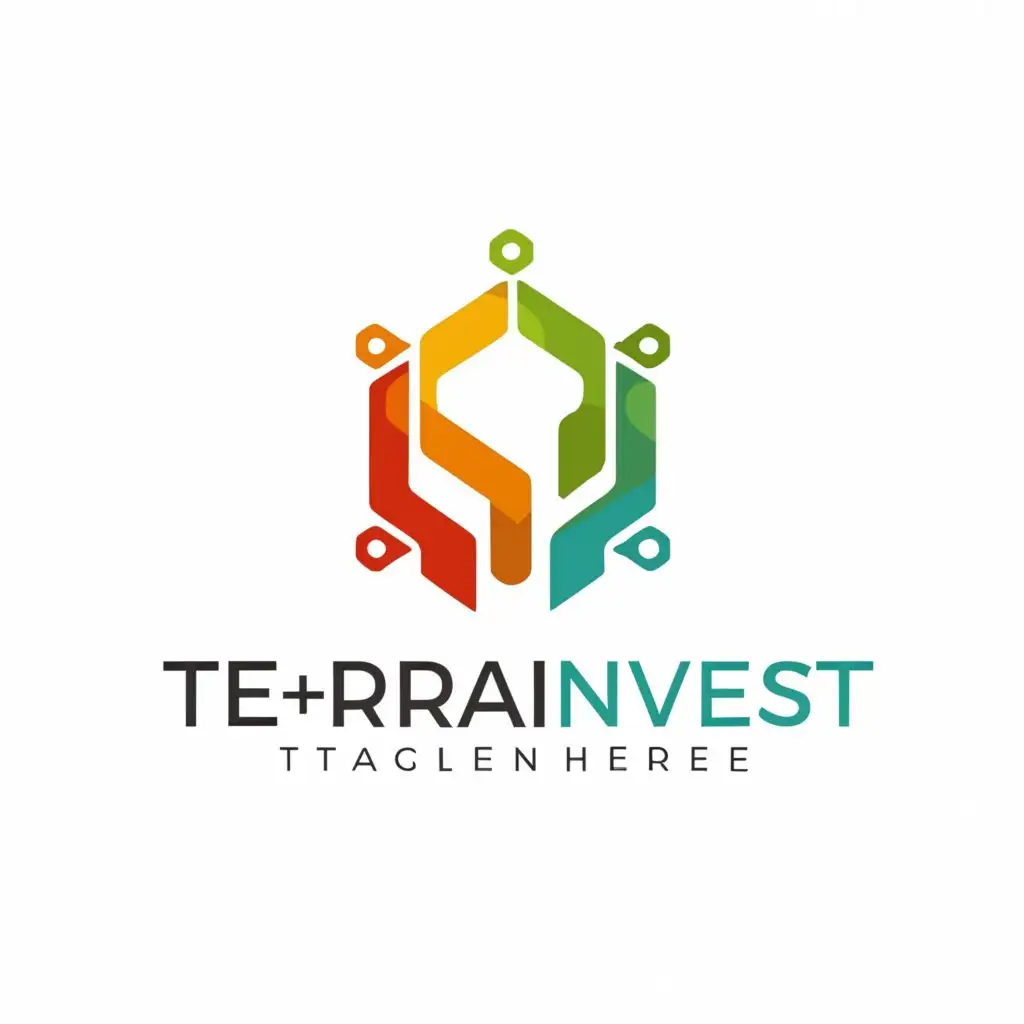logo, defense technology nature, with the text "TerraInvest", typography, be used in Finance industry
