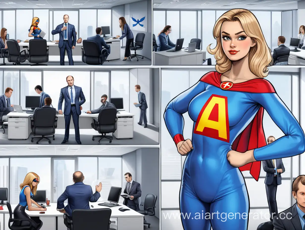 Empowering-Russian-Superhero-Girl-Assisting-a-Lonely-Office-Director