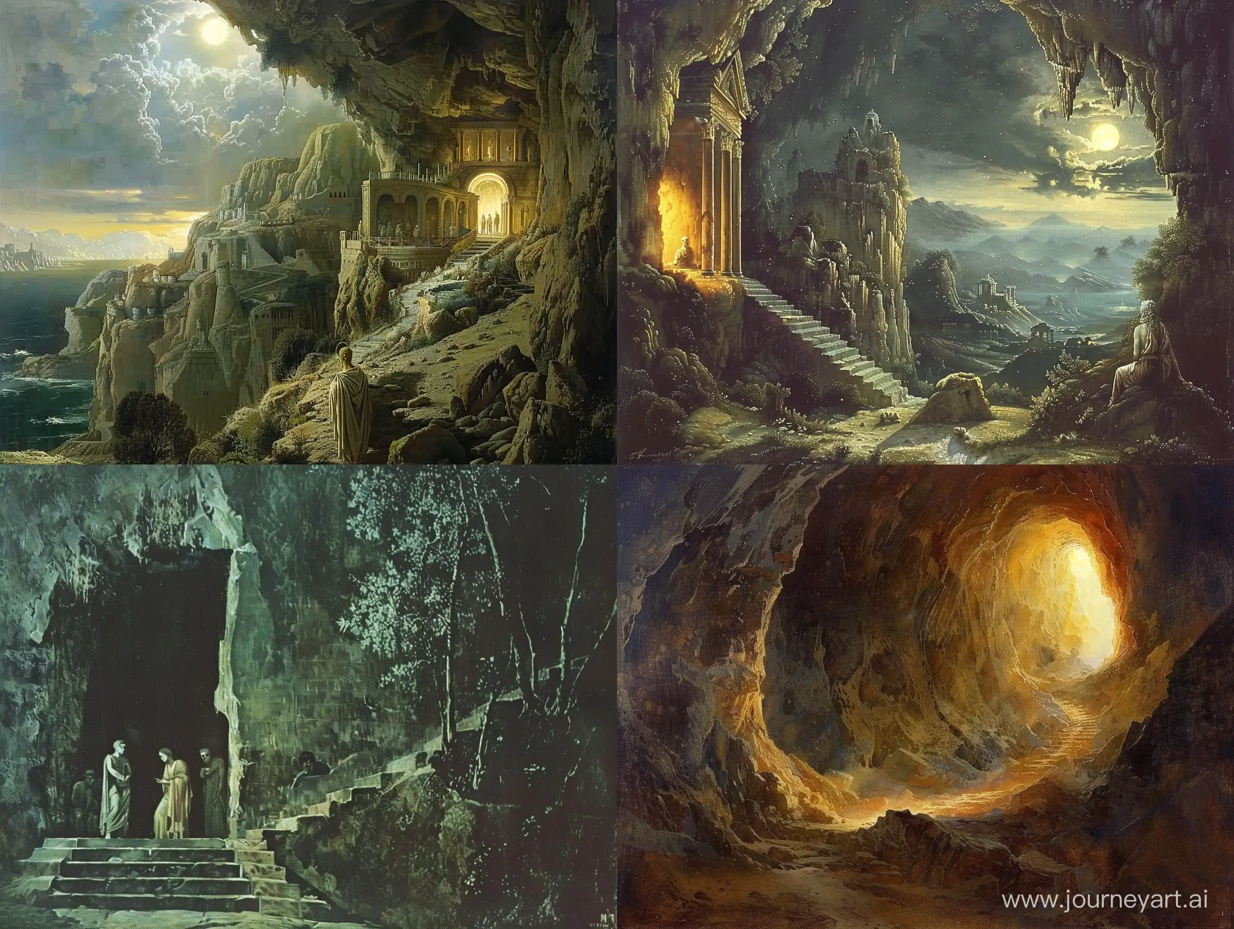 Platos-Cave-Philosophical-Allegory-Illustration