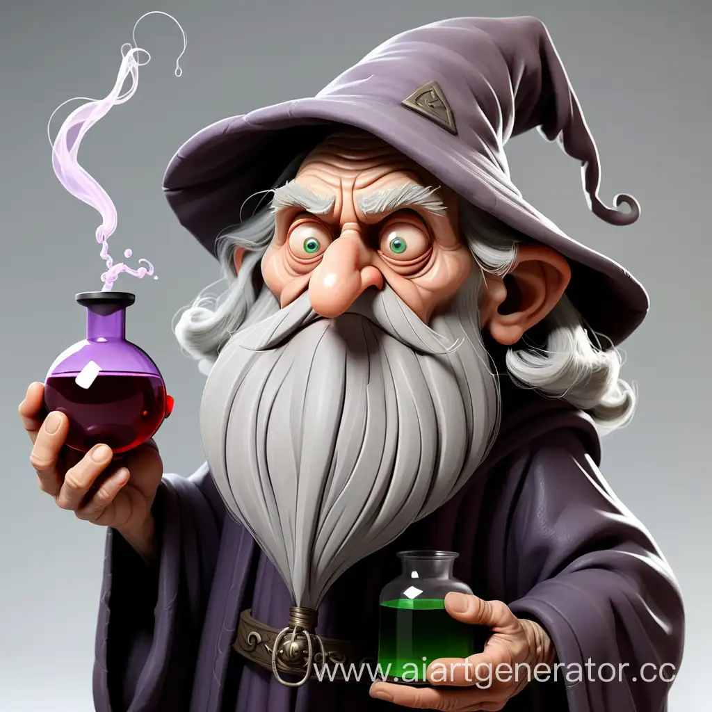 Curious-Old-Wizard-Holding-Potion-Flask