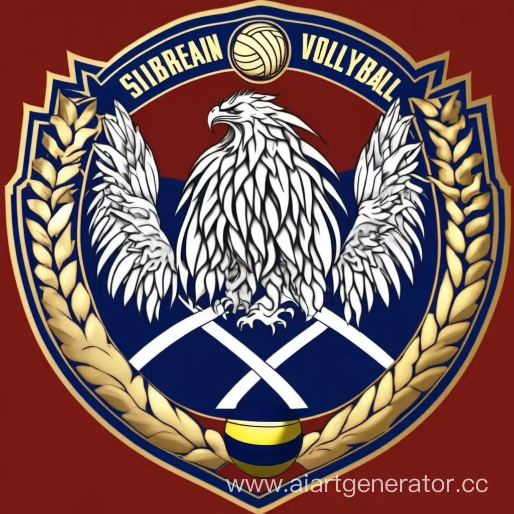 Siberian-Volleyball-Club-Emblem-Featuring-Majestic-Coat-of-Arms