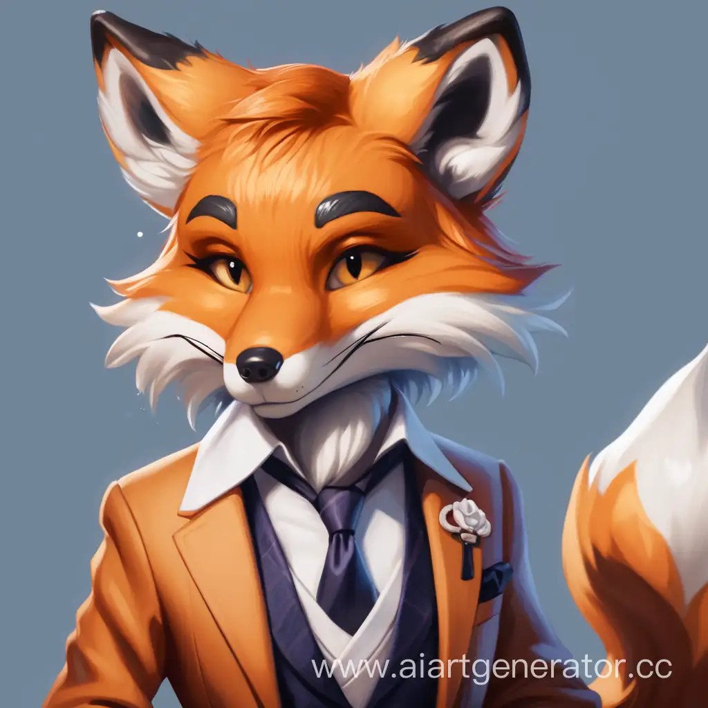 a fox furry