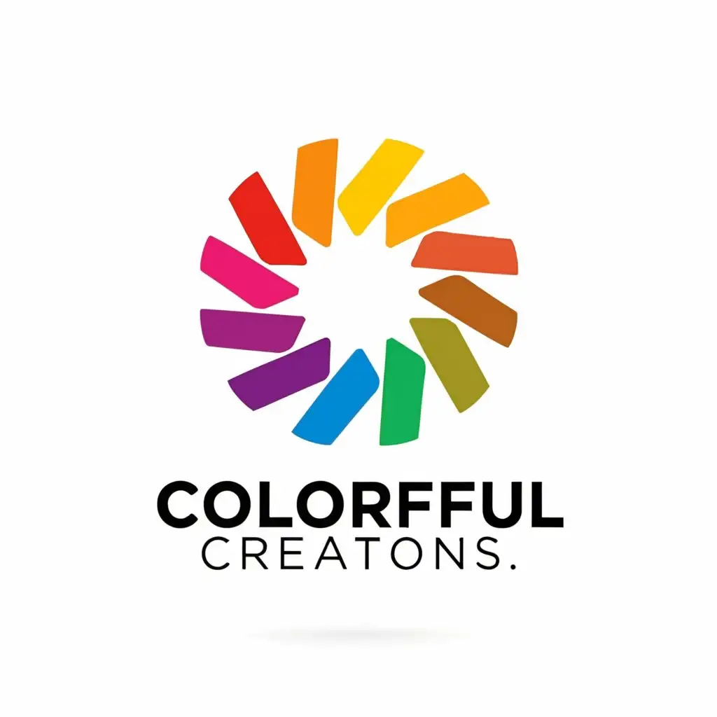 LOGO-Design-For-Colorful-Creations-Vibrant-Palette-of-Creativity