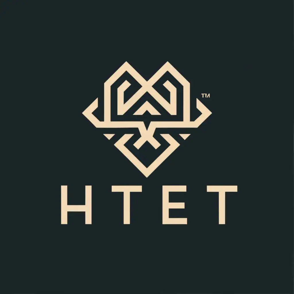 a logo design,with the text "htet", main symbol:Htet,complex,clear background