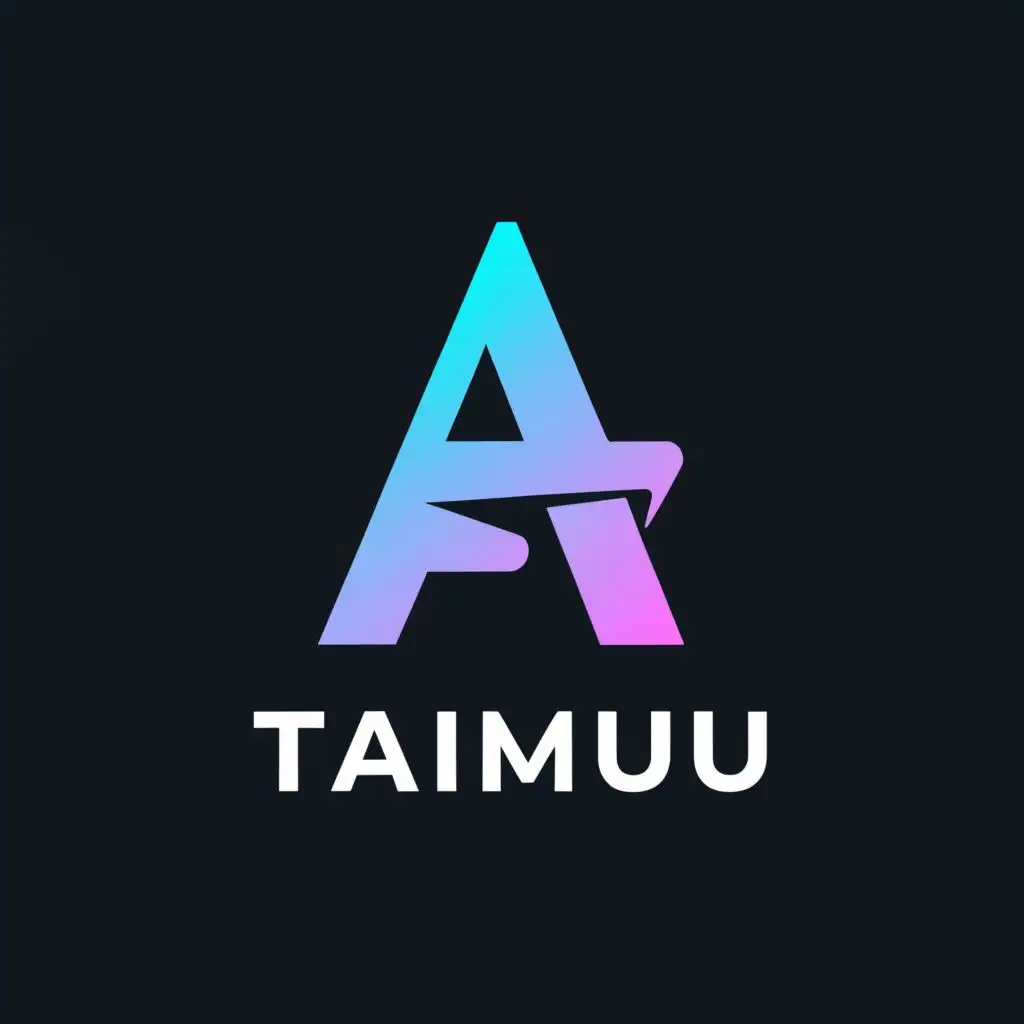 a logo design,with the text "TAIMU", main symbol:advertising,complex,be used in Education industry,clear background