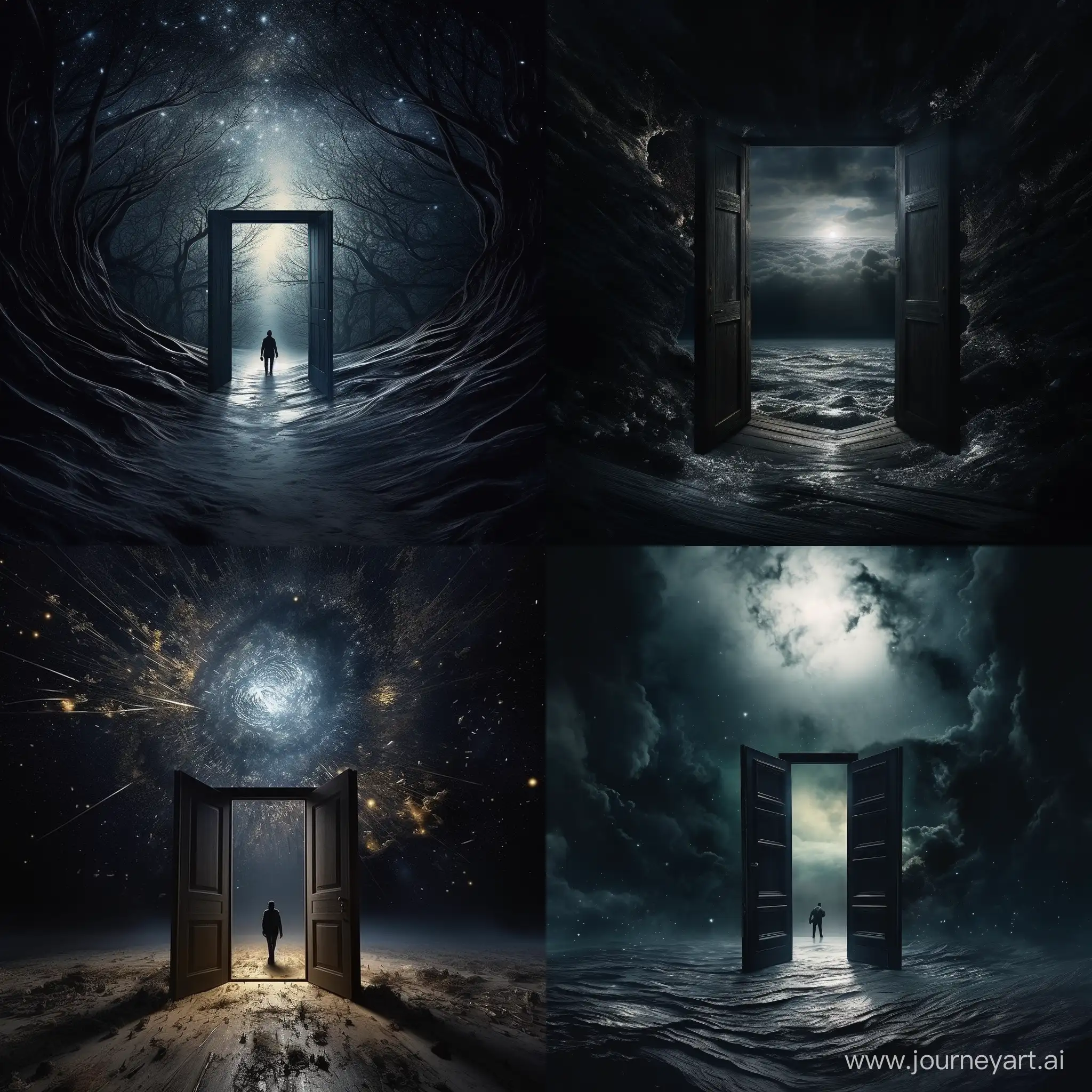 Mysterious-Doorway-to-the-Universe-in-the-Darkness