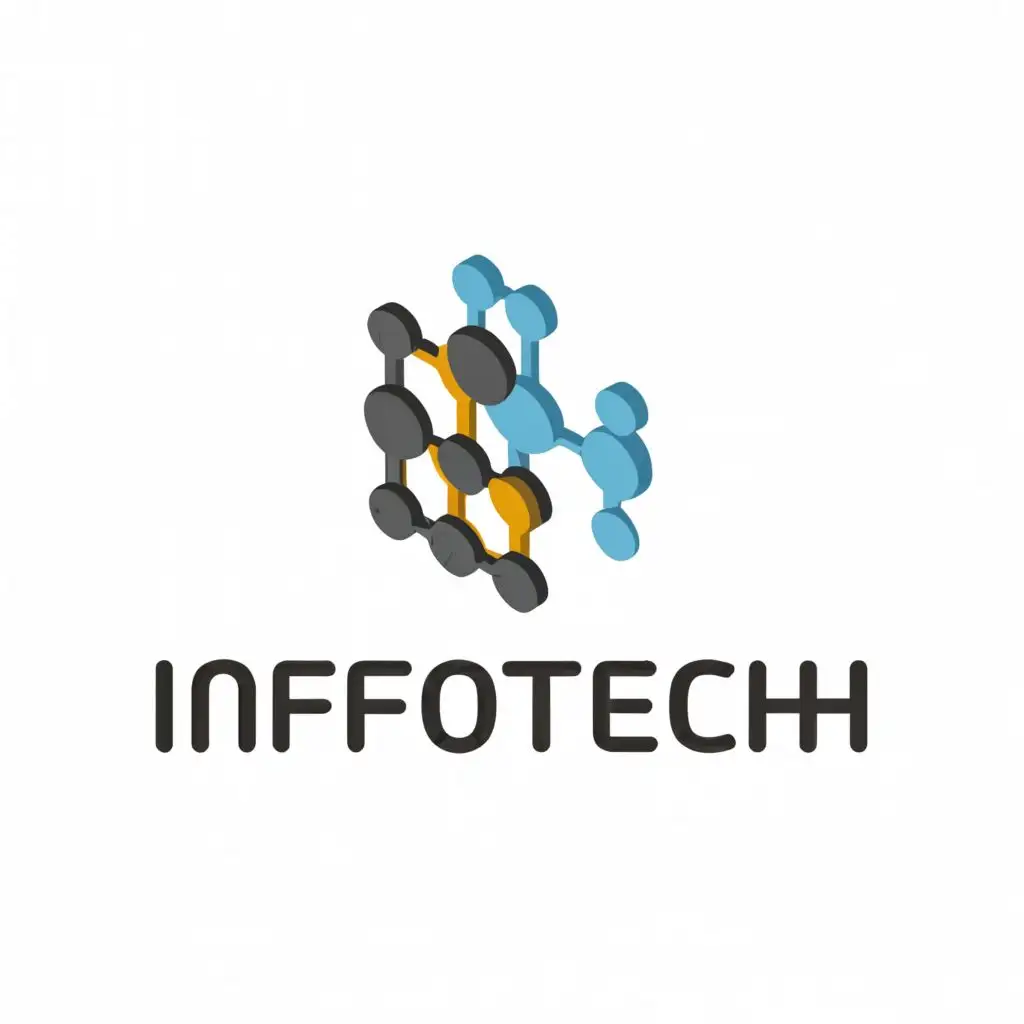 a logo design,with the text "infotech", main symbol:pc,Moderate,clear background