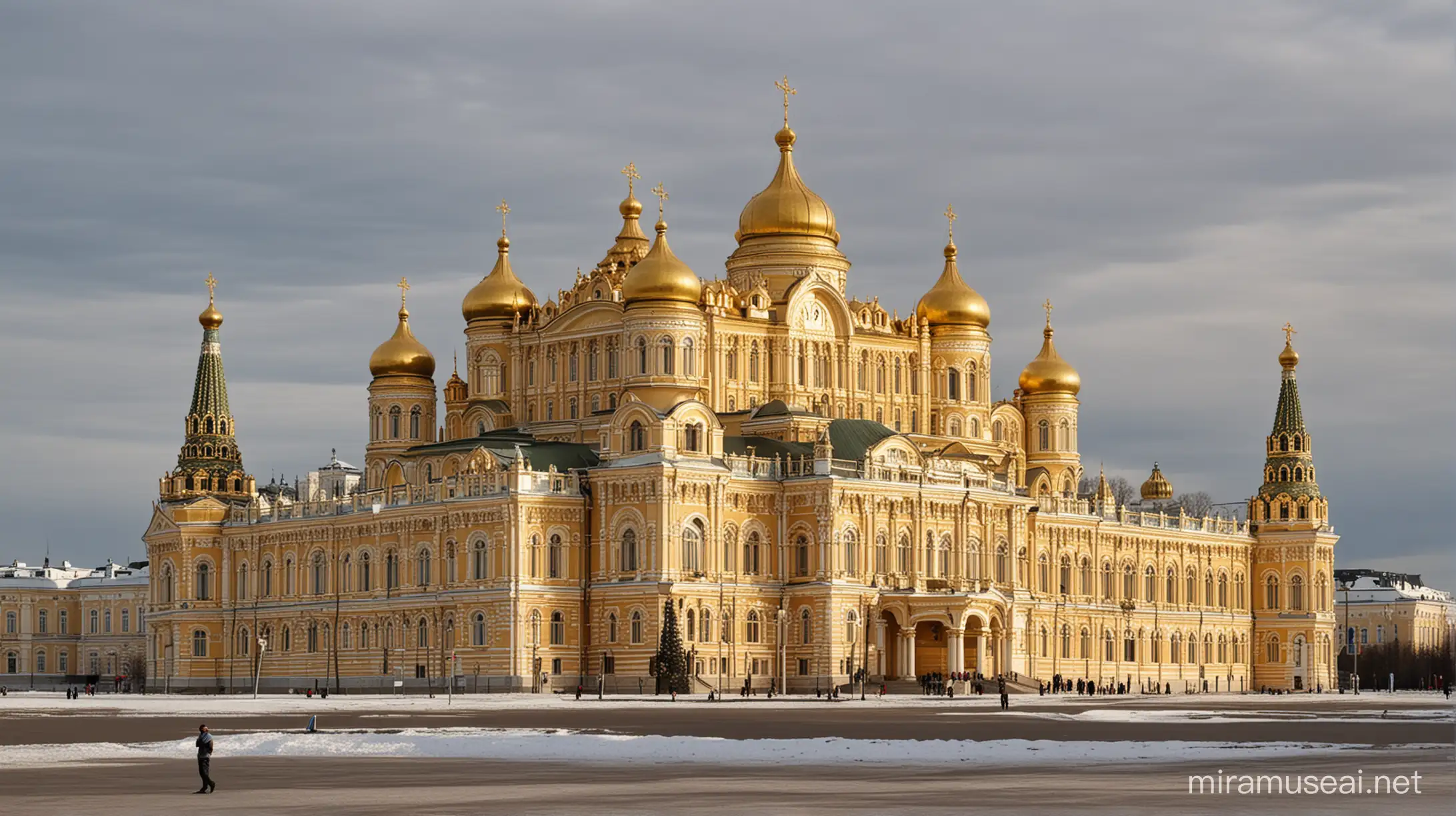 Glorious Golden Palace in Russia Majestic Architecture and Rich History