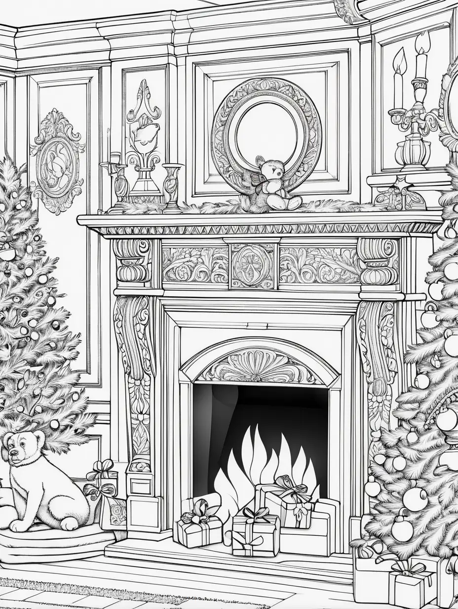 TOYS Dreams adult coloring book pages mantels small detail  15 150 1500 15000 Quantum