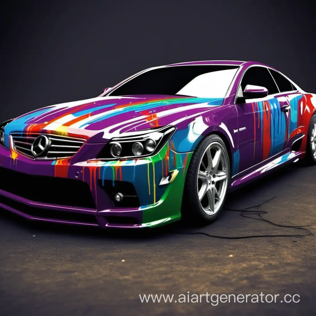 Vibrant-Autoemal-Car-Painting-on-a-Clean-Background