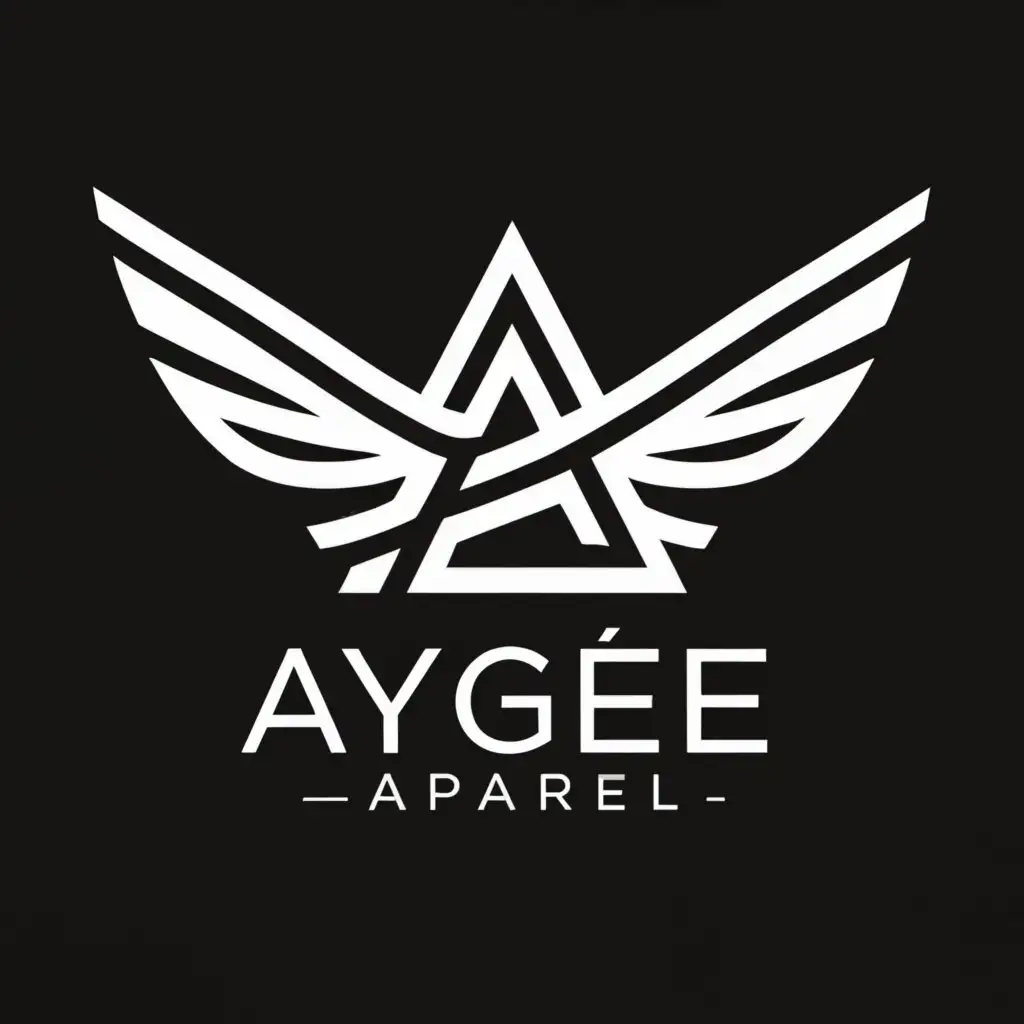 a logo design,with the text "AYGEE APPAREL", main symbol:COMBINATION OF letter A and G,Moderate,clear background