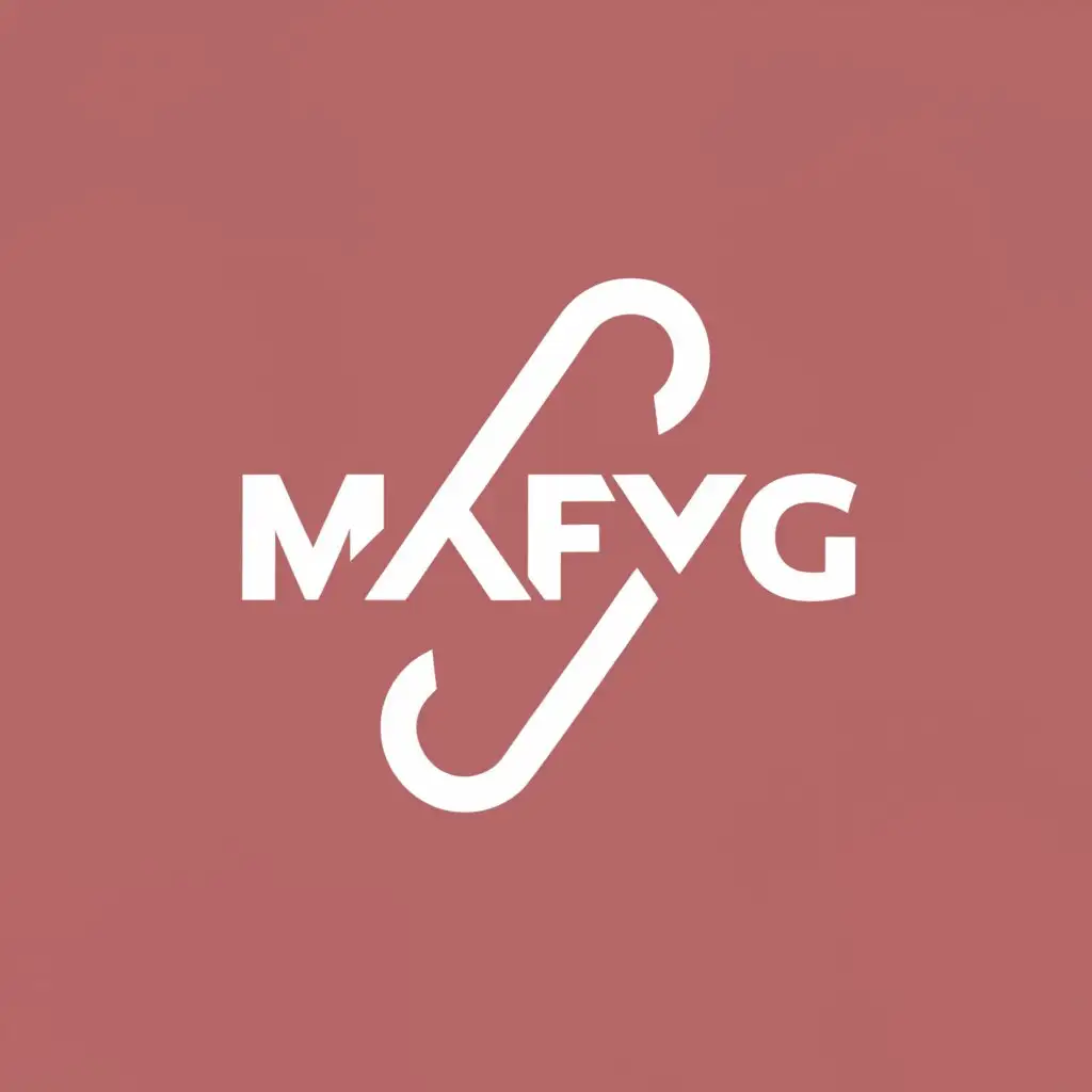 a logo design,with the text "MAFYG", main symbol:MAFYG,Minimalistic,clear background