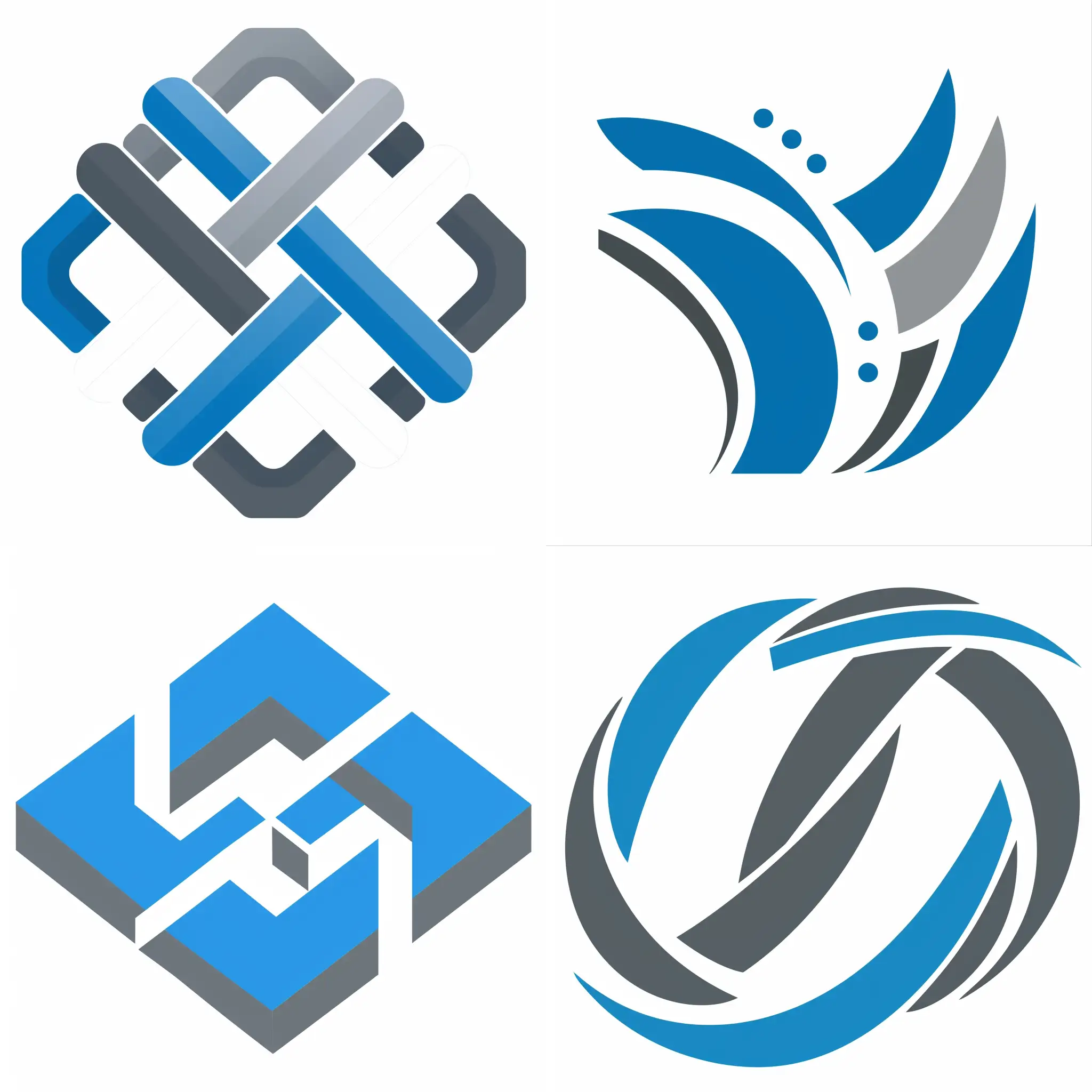 logo software engineering school, blue grey white