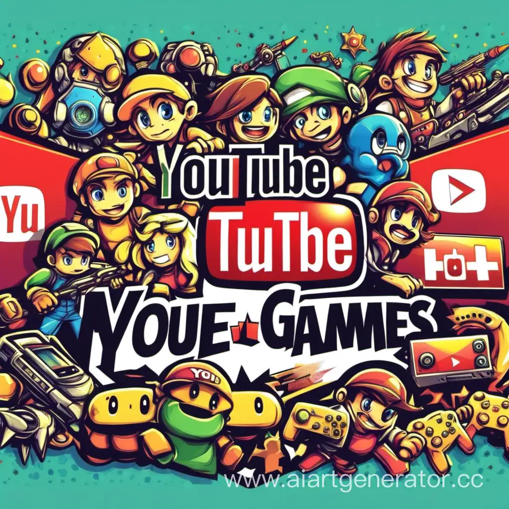 Epic-Video-GameInspired-YouTube-Channel-Cover-Art