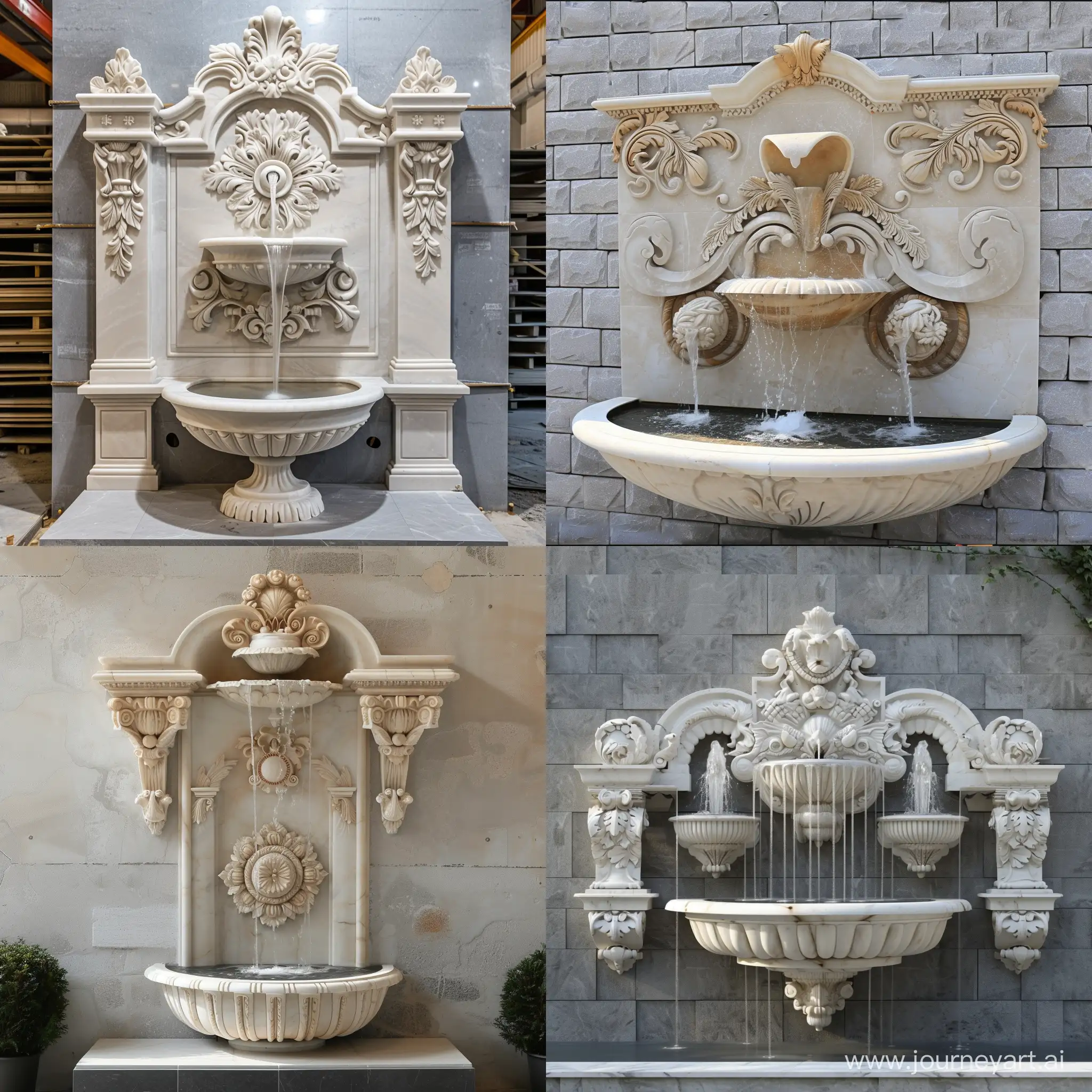 Exquisite-Marble-Baroque-Wall-Fountain-with-6-Unique-Designs