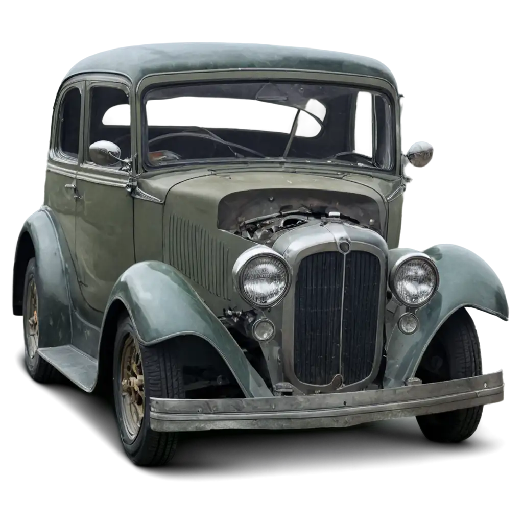 Vintage-PNG-Image-of-an-Old-Car-Reviving-Nostalgia-with-HighQuality-Visuals