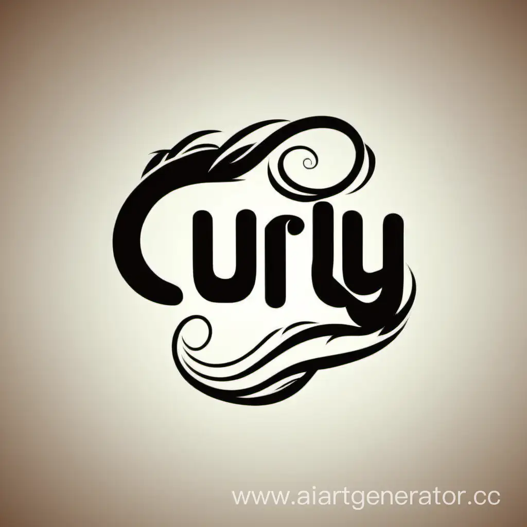Vibrant-Curly-Logo-Design-for-a-Distinctive-Brand-Identity