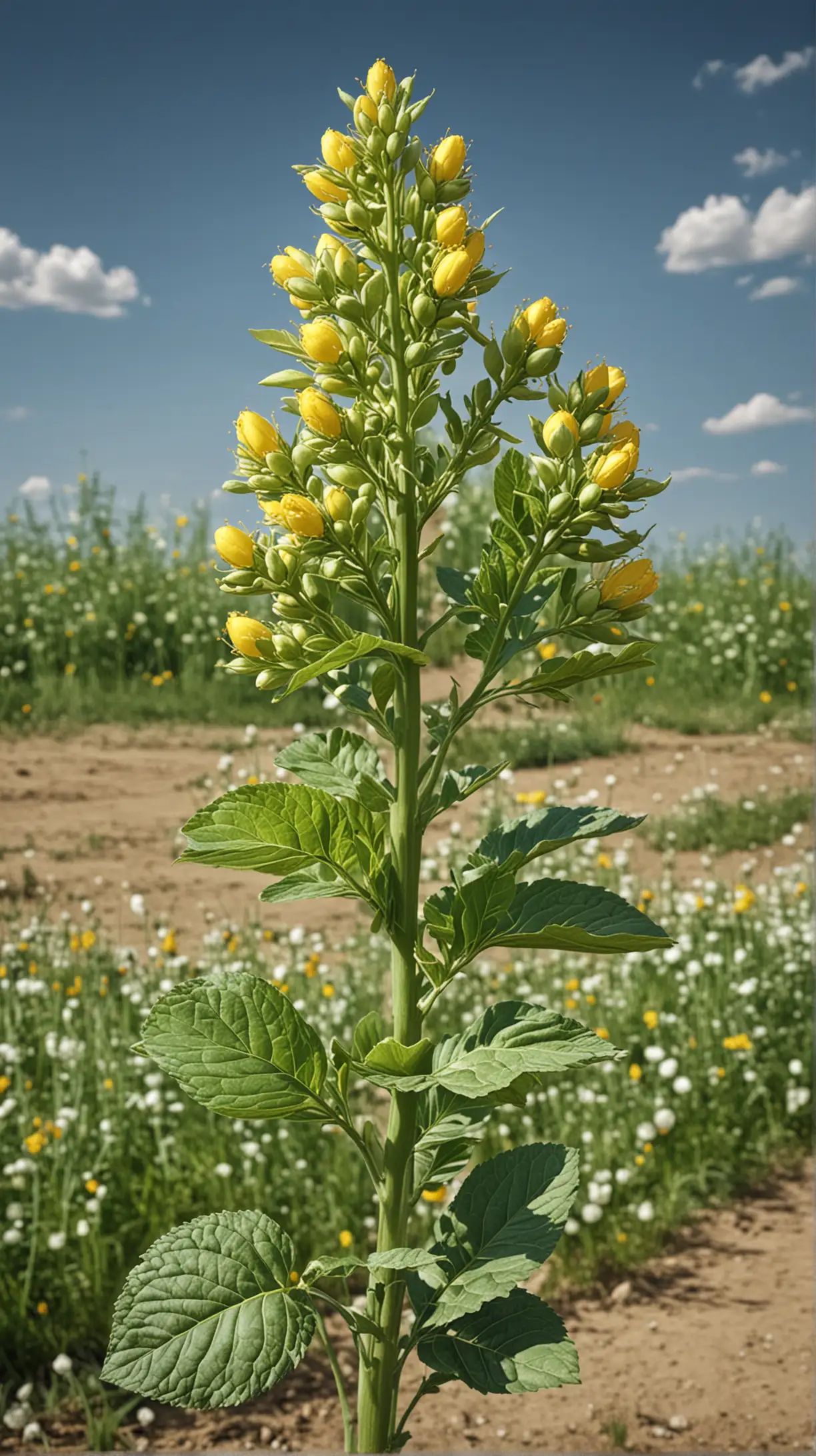 Vibrant Luteolin Power in HyperRealistic 4K HDR