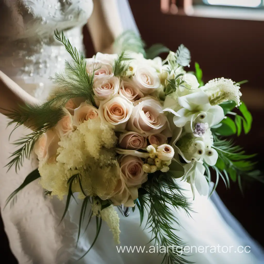 Closeup-Wedding-Bouquet-Photography-Beautiful-Floral-Arrangement-Details