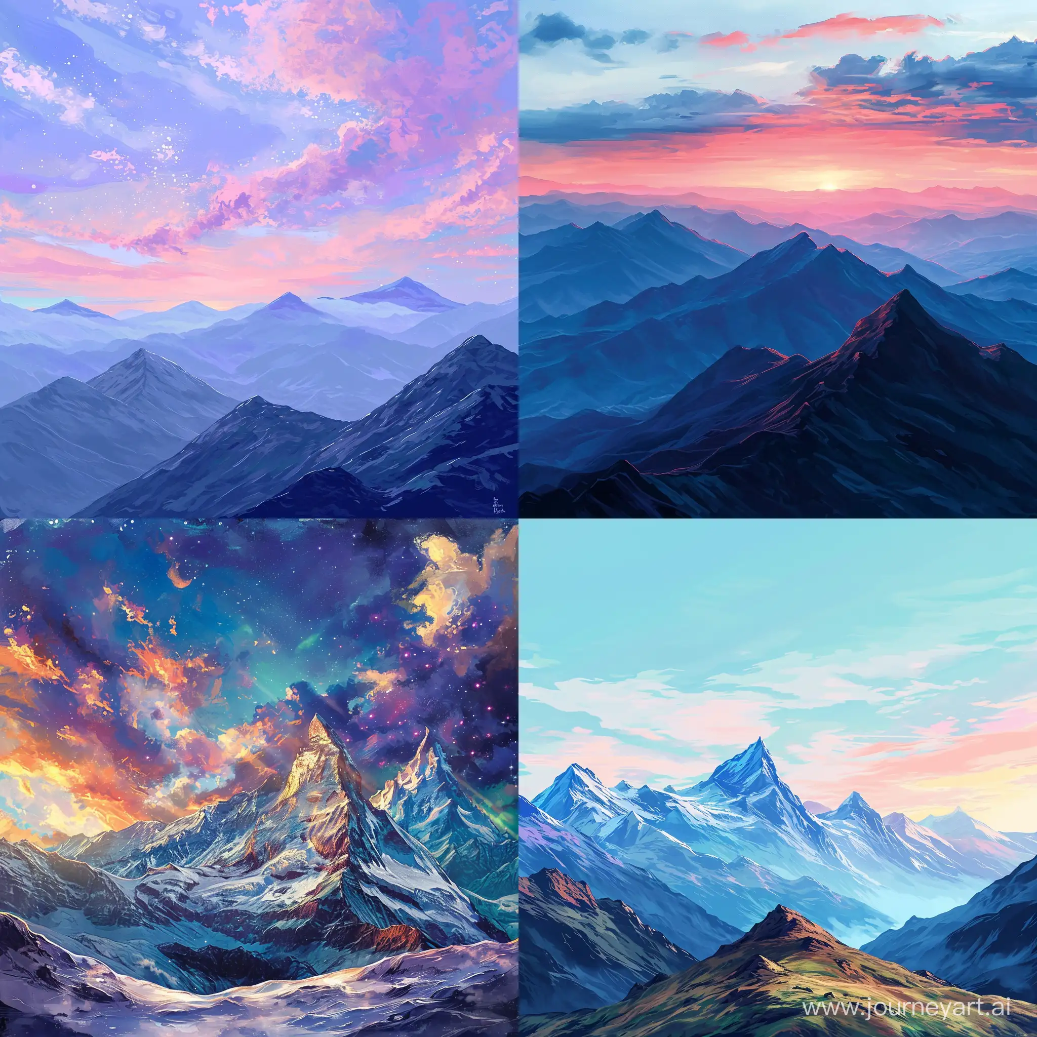 Majestic-Mountains-Landscape-in-Vincent-van-Goghs-HokusaiStyle-Synthwave-Digital-Painting