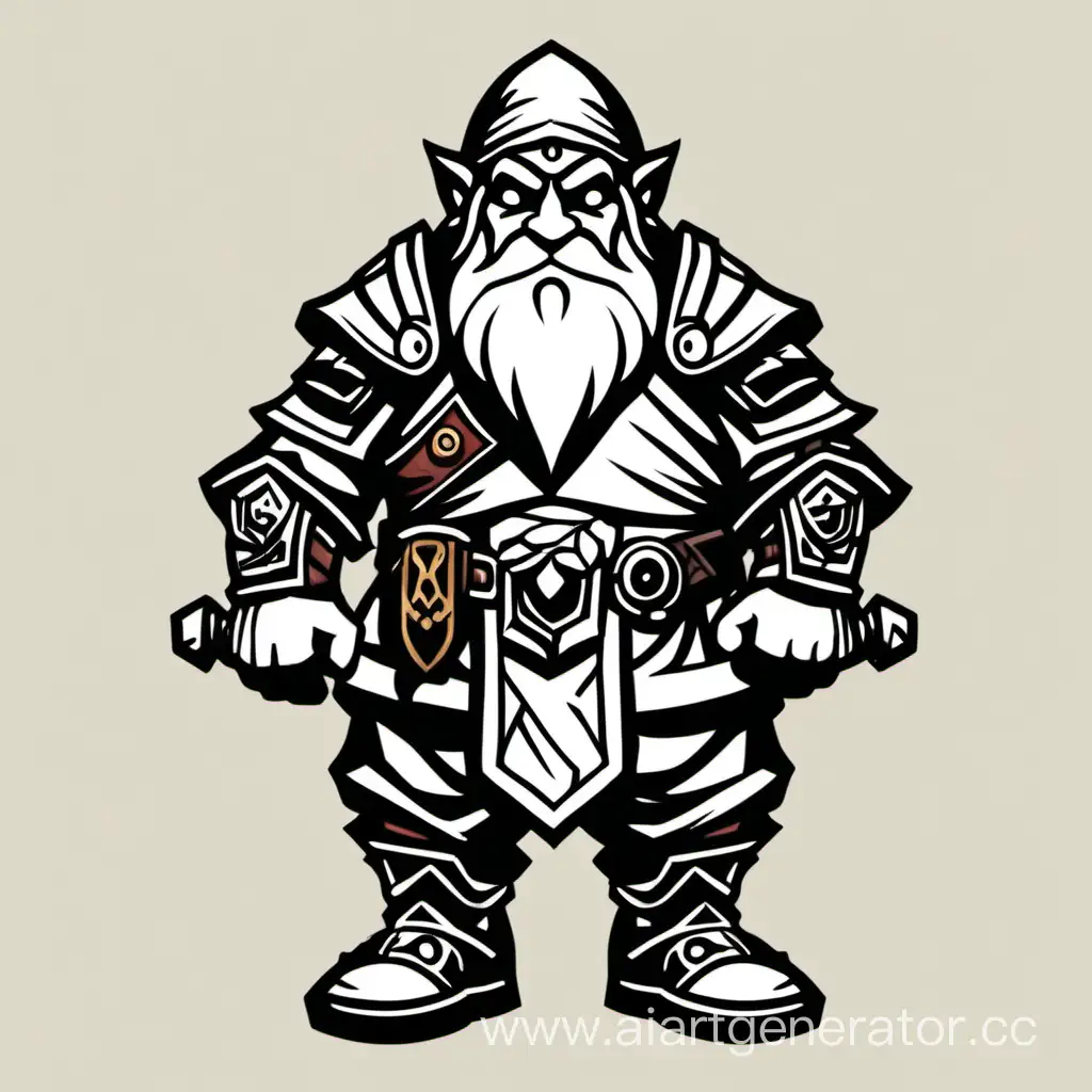 Dungeons-and-Dragons-Style-Dwarf-SVG-Character-Design