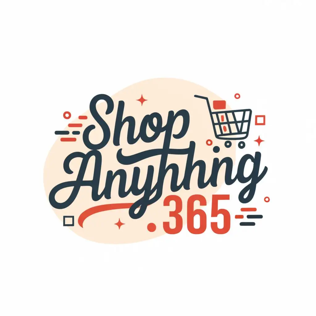 LOGO-Design-For-Shopanything365-Modern-Typography-for-Online-Retail-Products