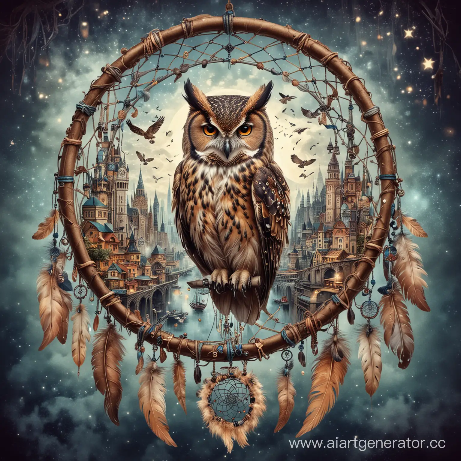 Urban-Dreamscape-with-Feathered-Owls