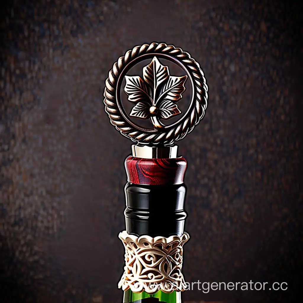 Elegant-Decorative-Wine-Stopper-for-Sophisticated-Dining-Experiences