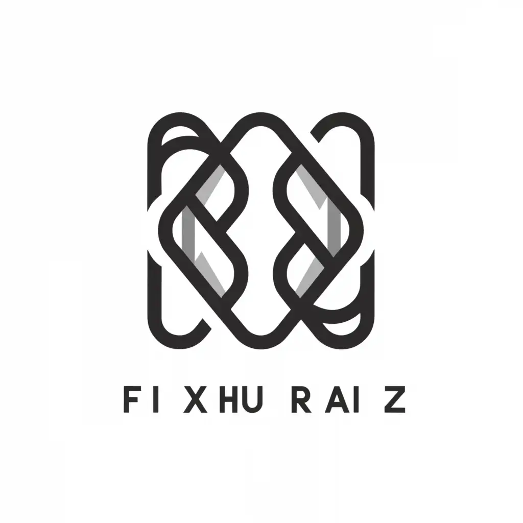 a logo design,with the text "FIXHURAIZ", main symbol:Abstract Patterns,complex,be used in Automotive industry,clear background