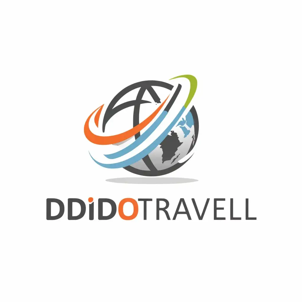 a logo design,with the text "DidoTravel", main symbol:DidoTravel,Сложный,be used in Путешествия industry,clear background