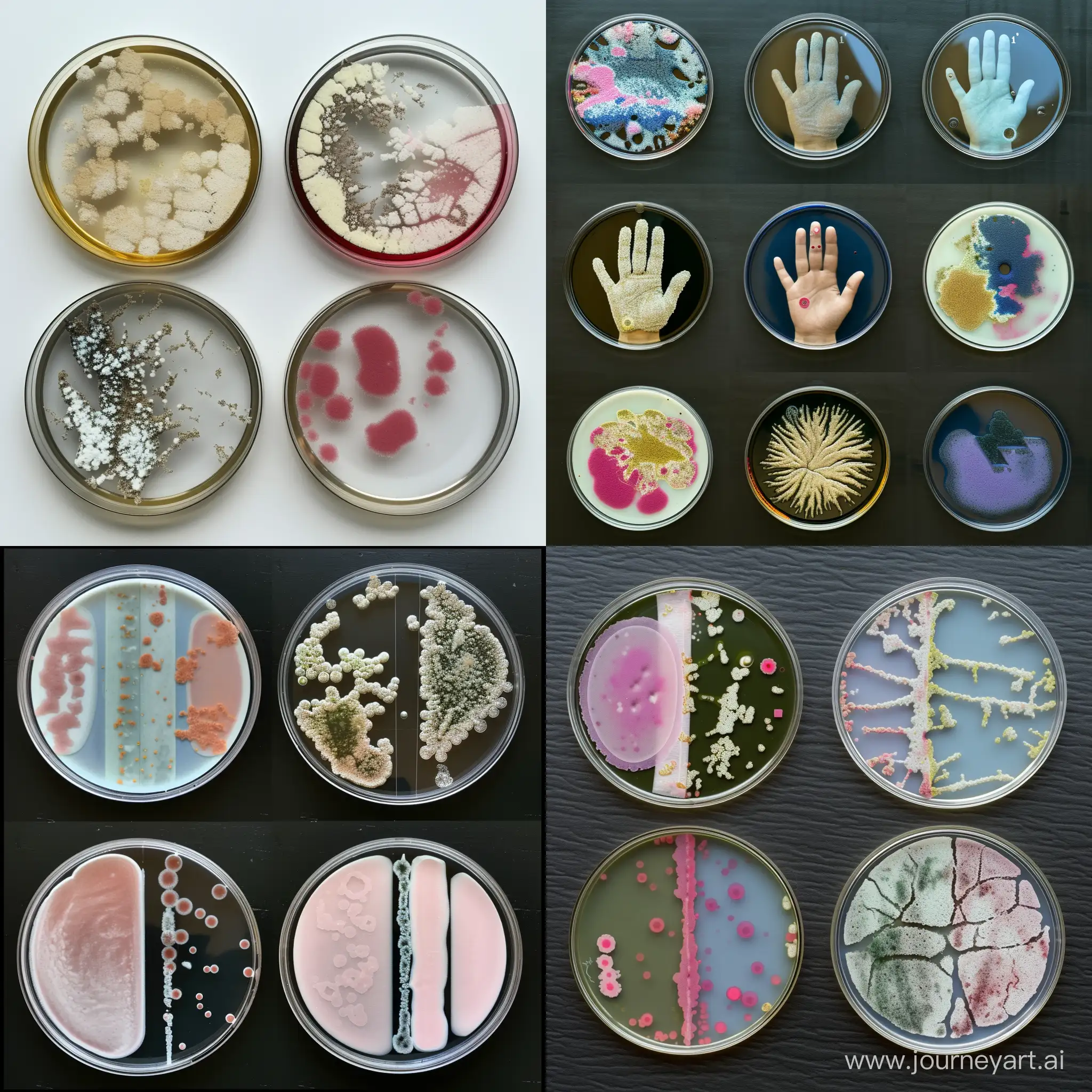 Petri-Dish-Cultures-Clean-vs-Contaminated-Substrates-Revealed