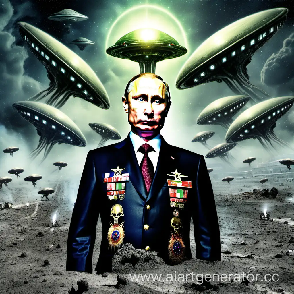Путин, война с инопланитянами