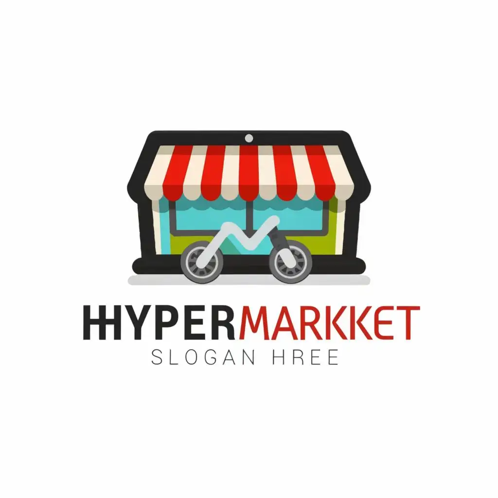 logo, Carousel, with the text "Hypermarket", typography, be used in Sports Fitness industry