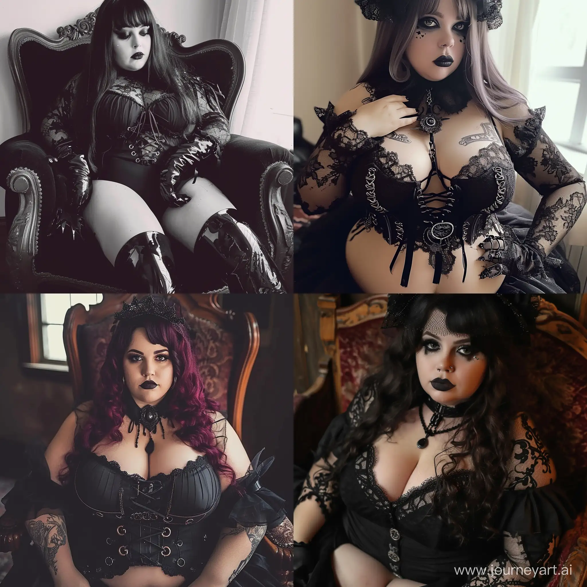 Sultry-Gothic-Beauty-with-a-Captivating-Aura