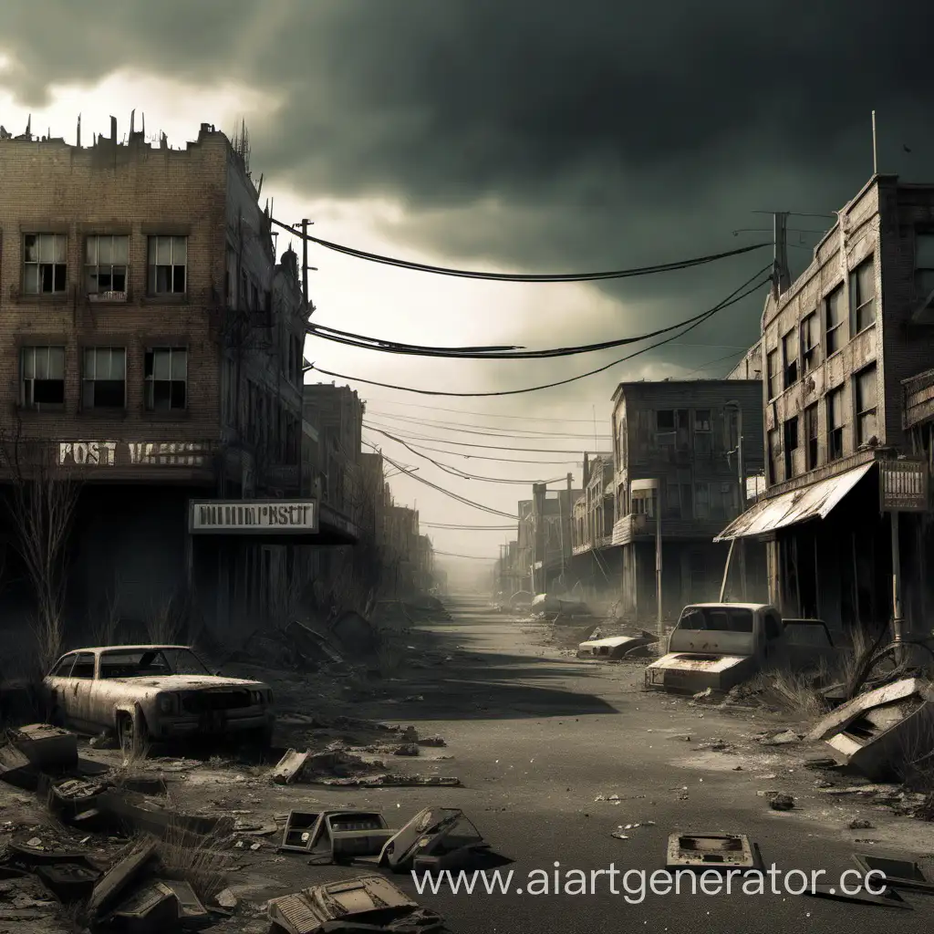 Desolate-PostApocalyptic-Townscape-Urban-Decay-and-Survival