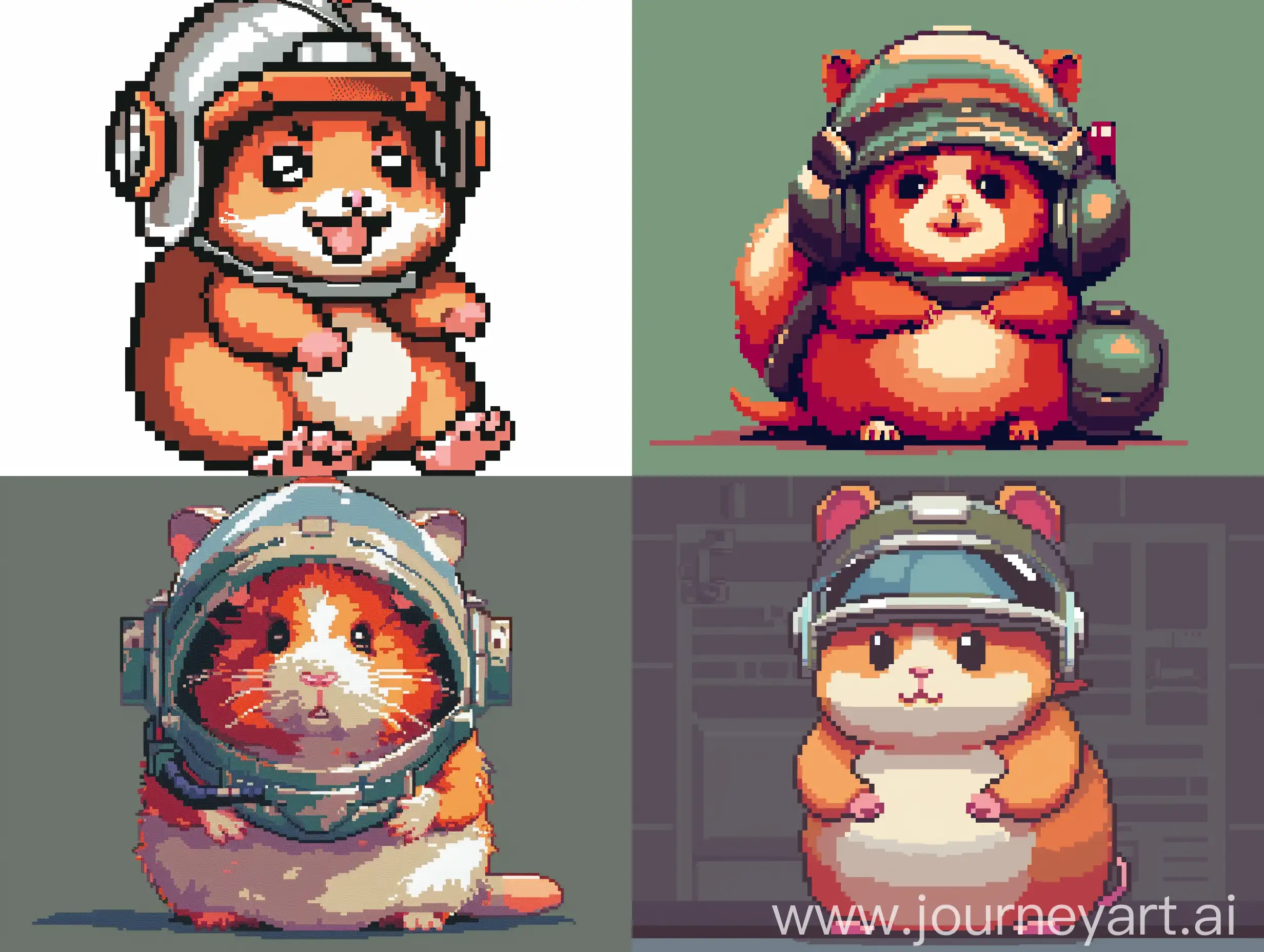 Cheeky-Red-Hamster-Pixel-Art-Playful-16bit-Console-Mascot-in-Helmet