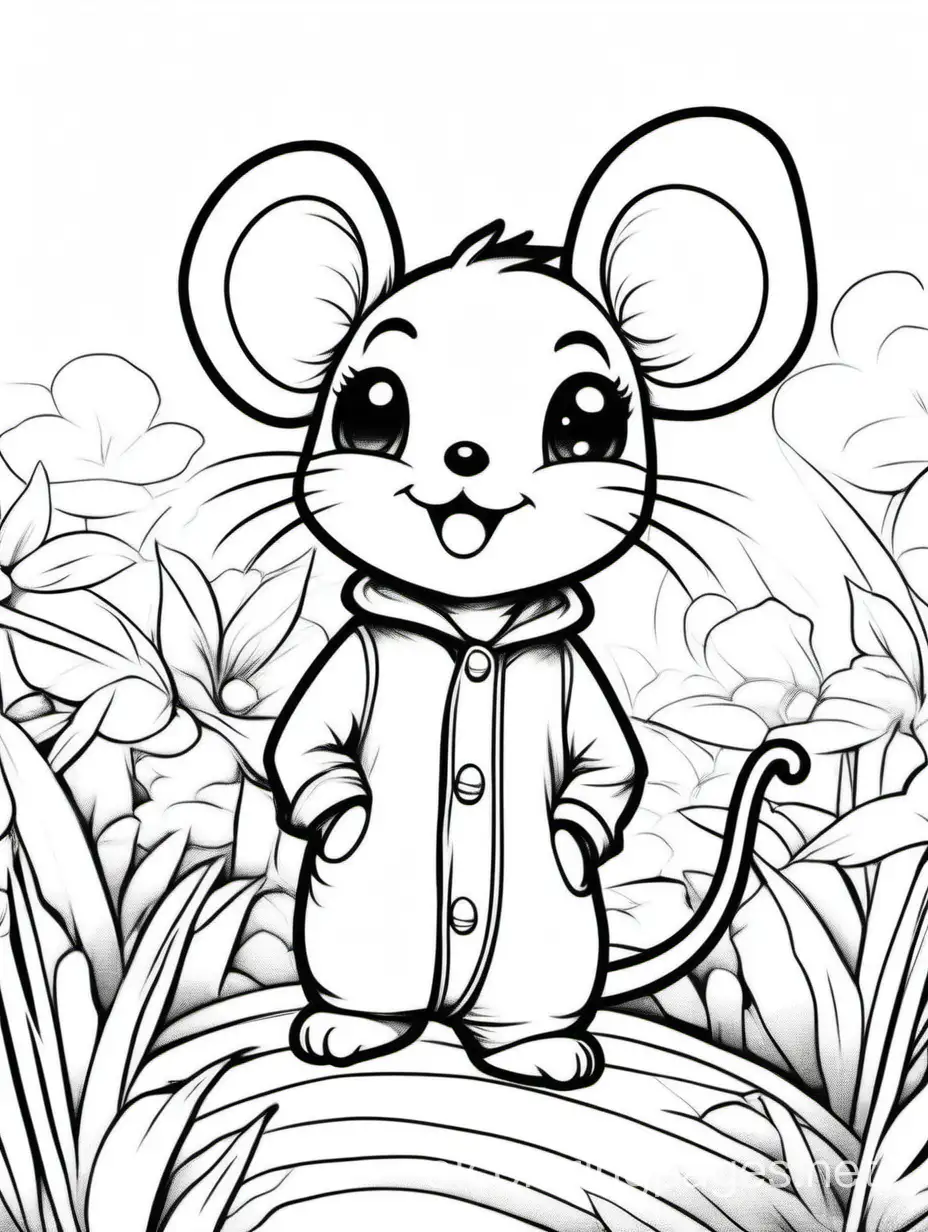 Elegant-Chibi-Mouse-Sketch-with-Ample-White-Space
