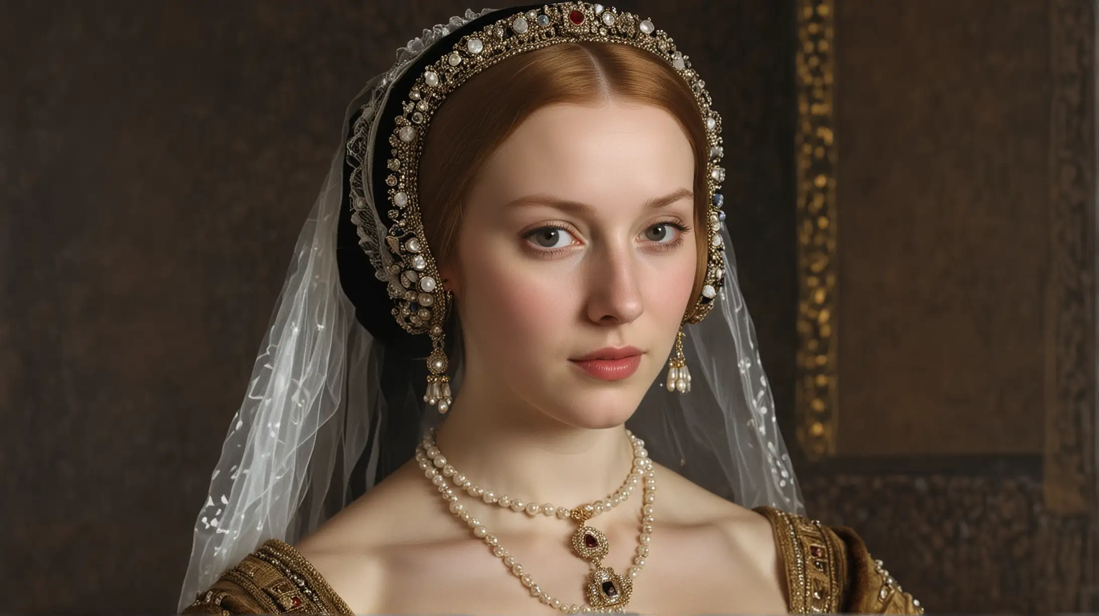 Young Catherine Howard Marrying King Henry VIII in 1540