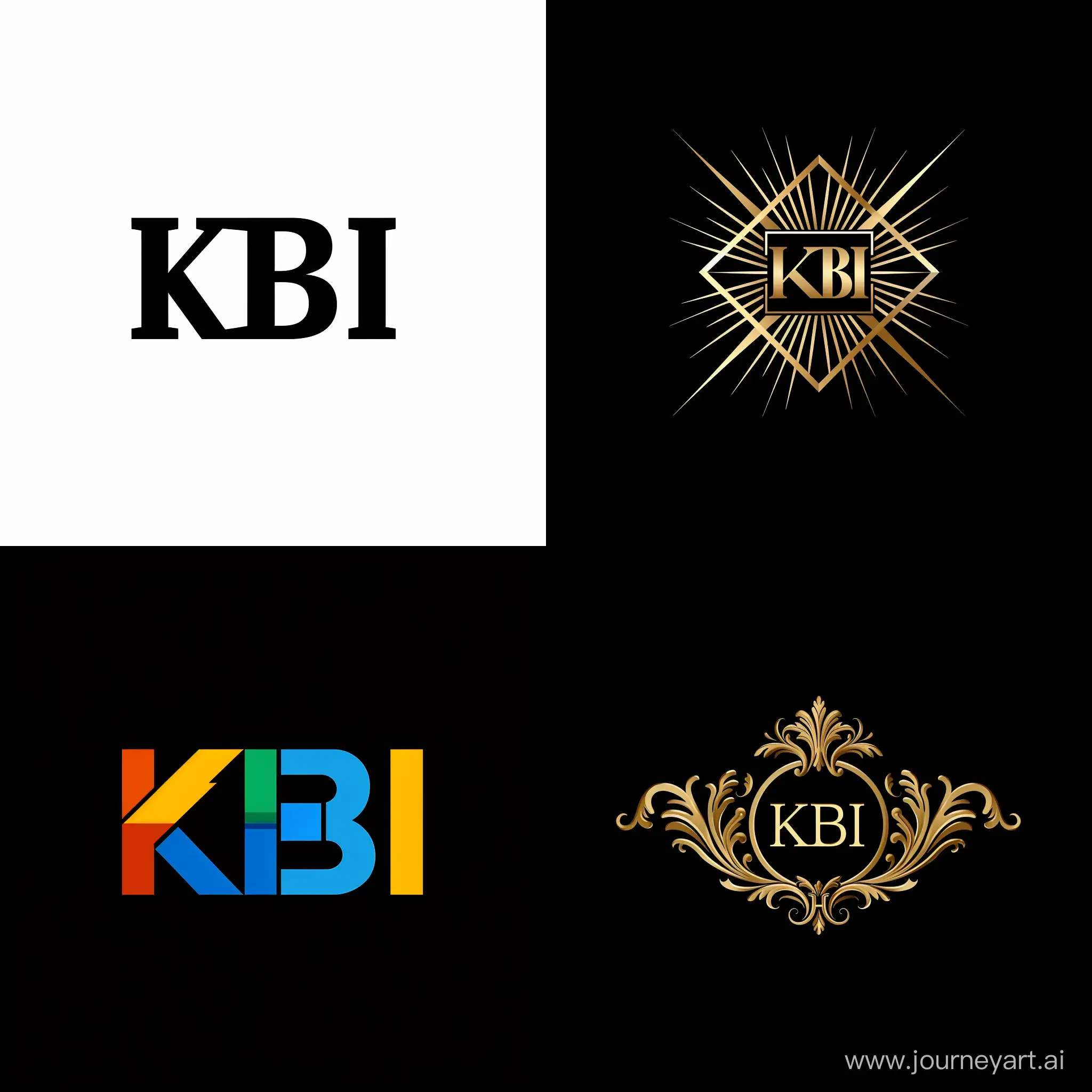 логотип с буквами КБИ