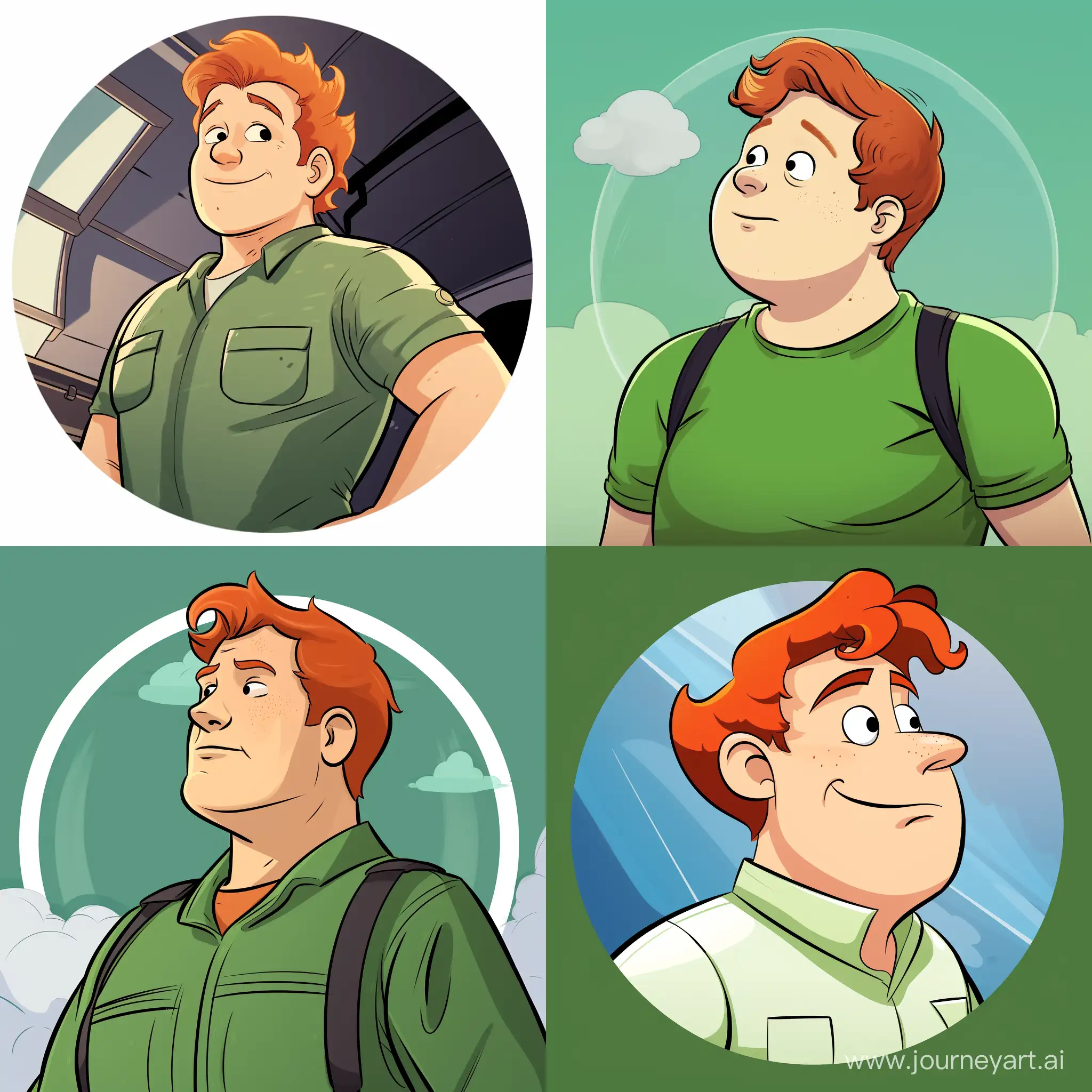 Cheerful-Young-Man-with-Propeller-Backpack-in-Green-TShirt-and-White-Jumpsuit