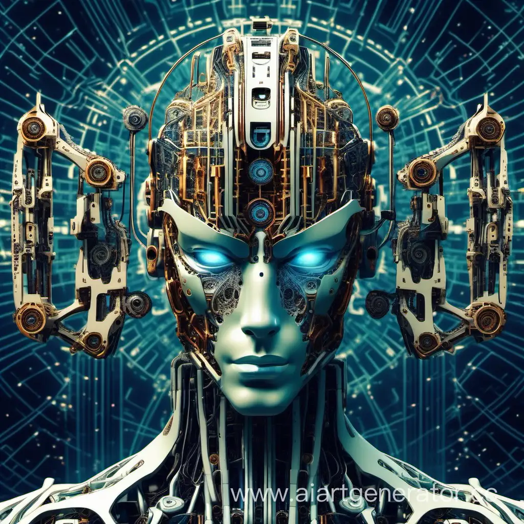 Futuristic-Archotech-Deity-Amidst-Technological-Singularity