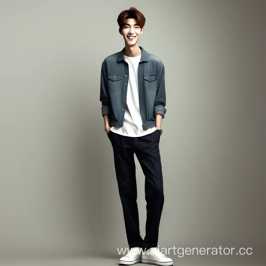 Smiling-Korean-Teenage-Boy-Portrait