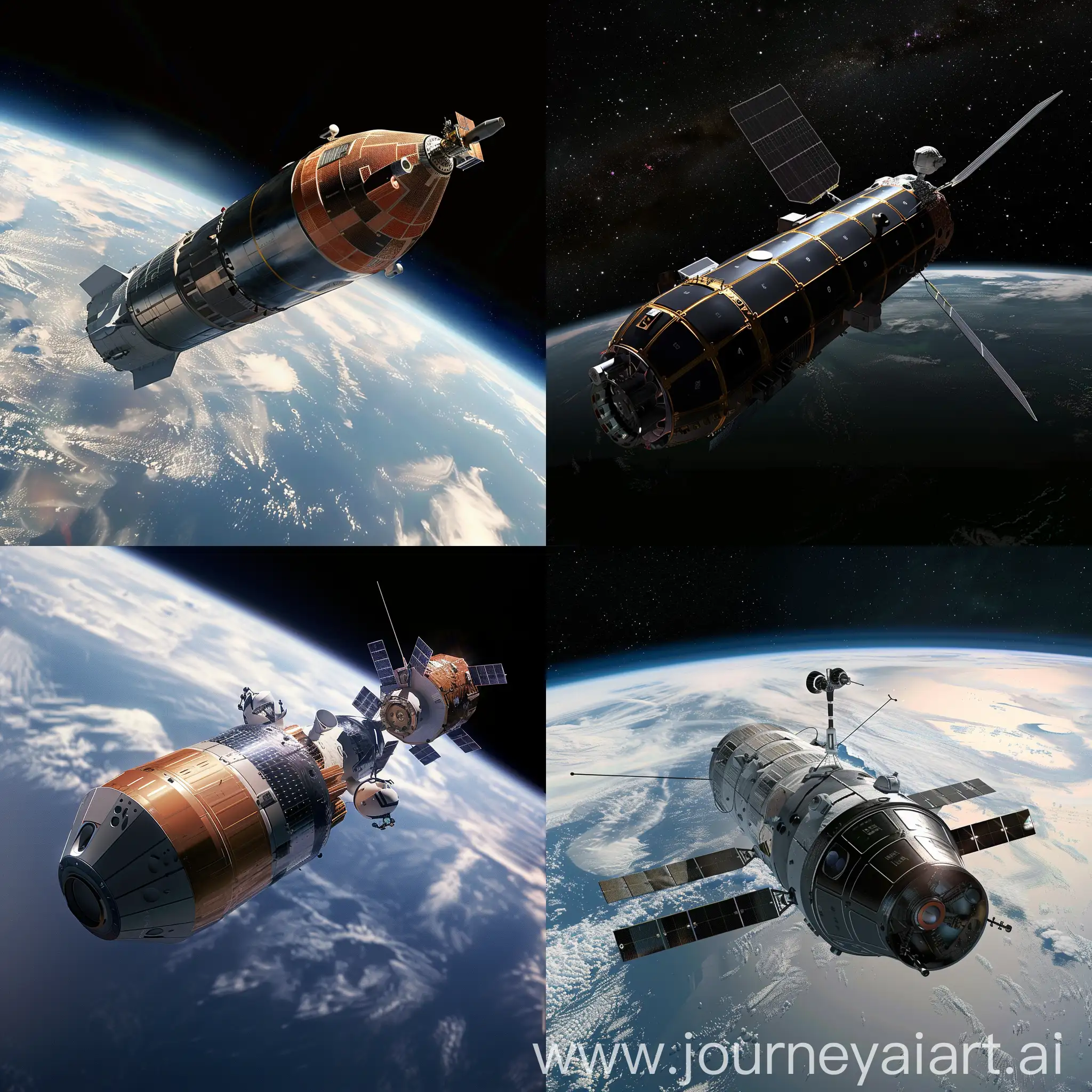 Futuristic-Spacecraft-Exploration-Mission