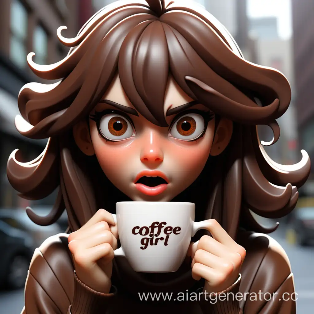 кофе стал девушкой