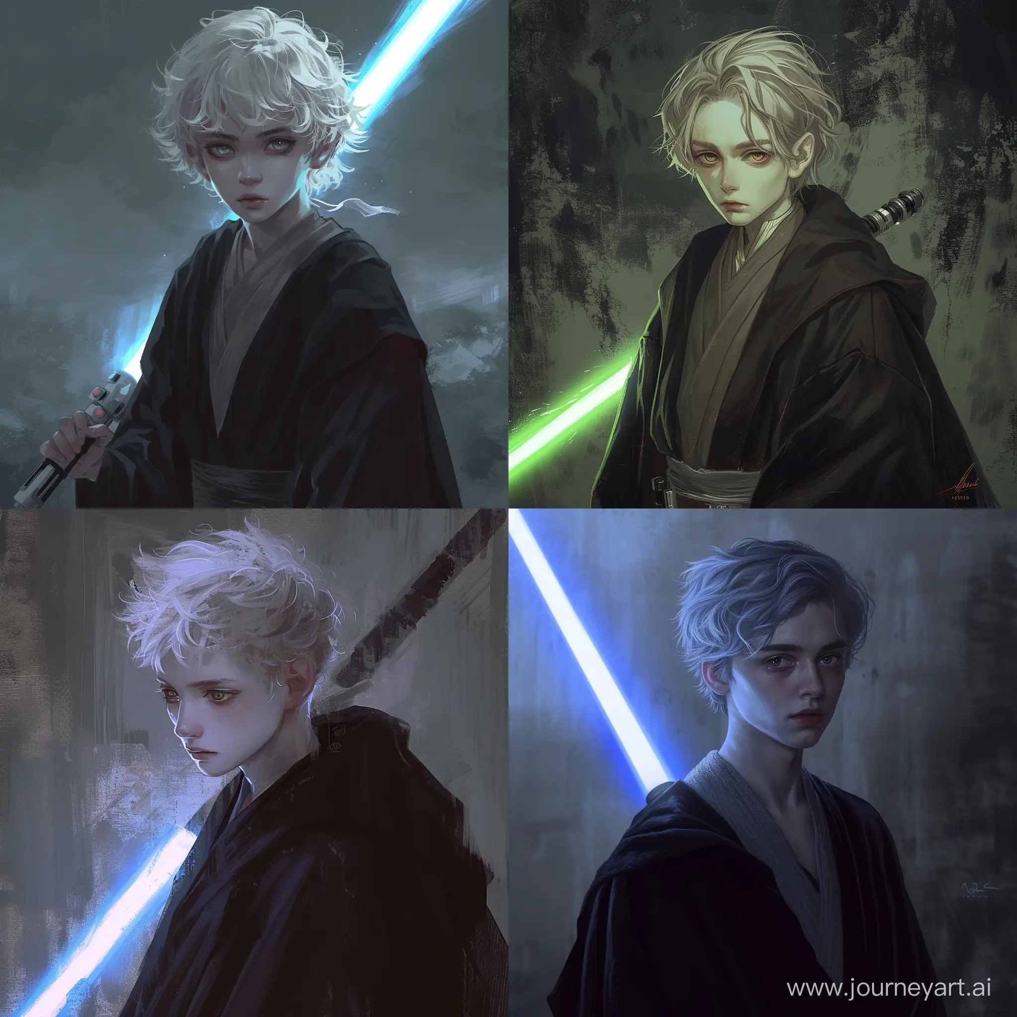 Young-Male-Jedi-with-Hazel-Eyes-and-Lightsaber-in-Dark-Anime-Robe