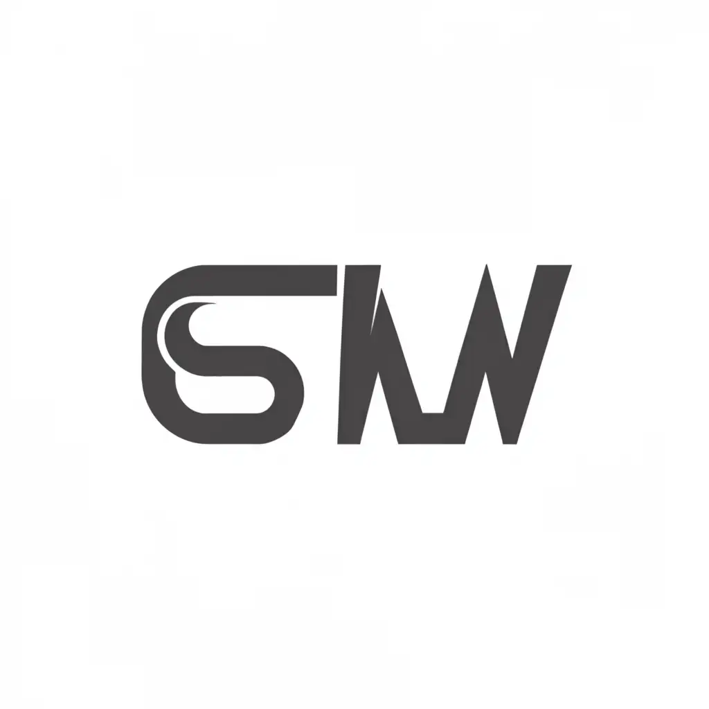 a logo design,with the text "SMW Holdings Ltd", main symbol:SMW,Minimalistic,be used in Retail industry,clear background