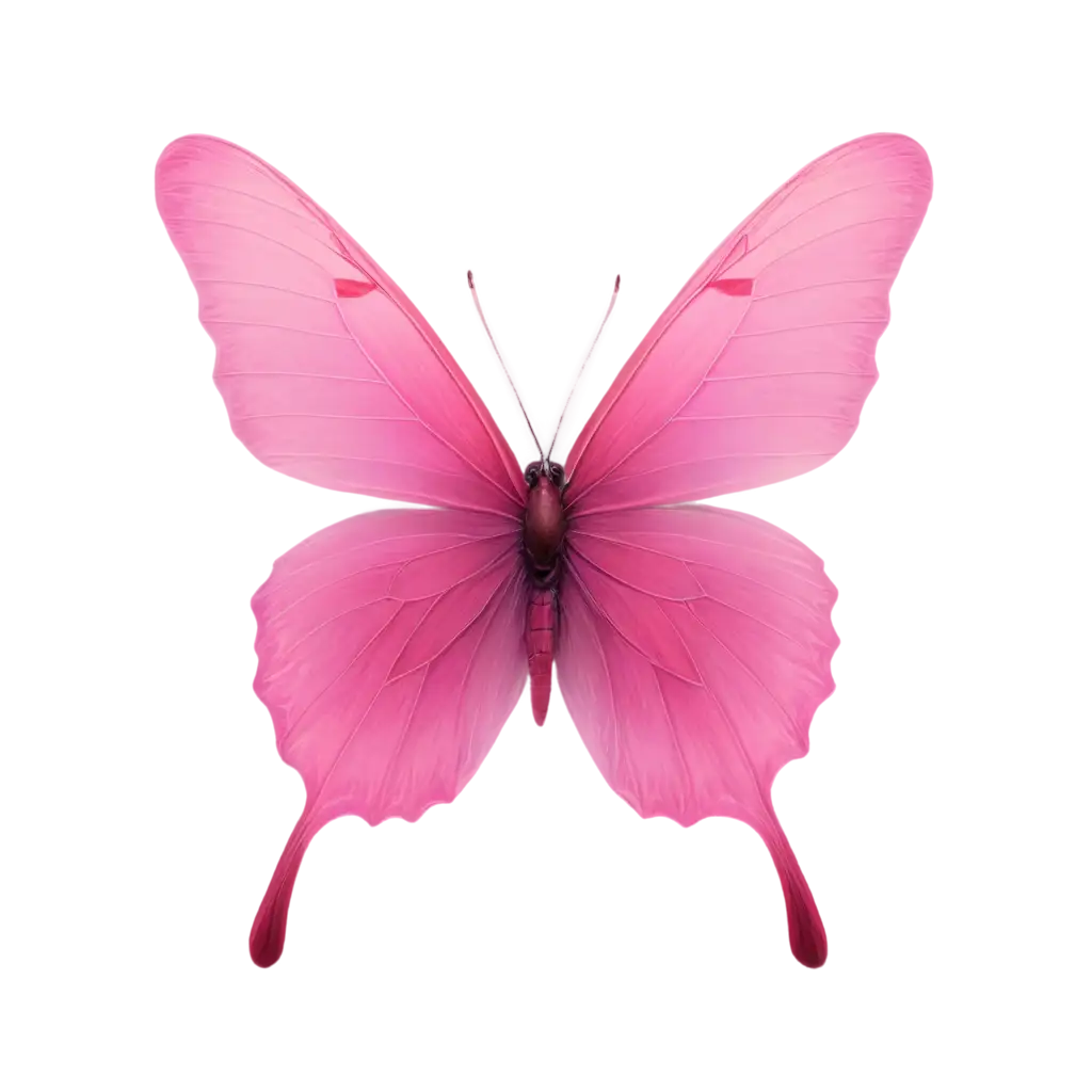 a pink bitterfly