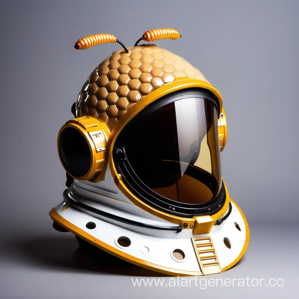 space beekeeper's helmet