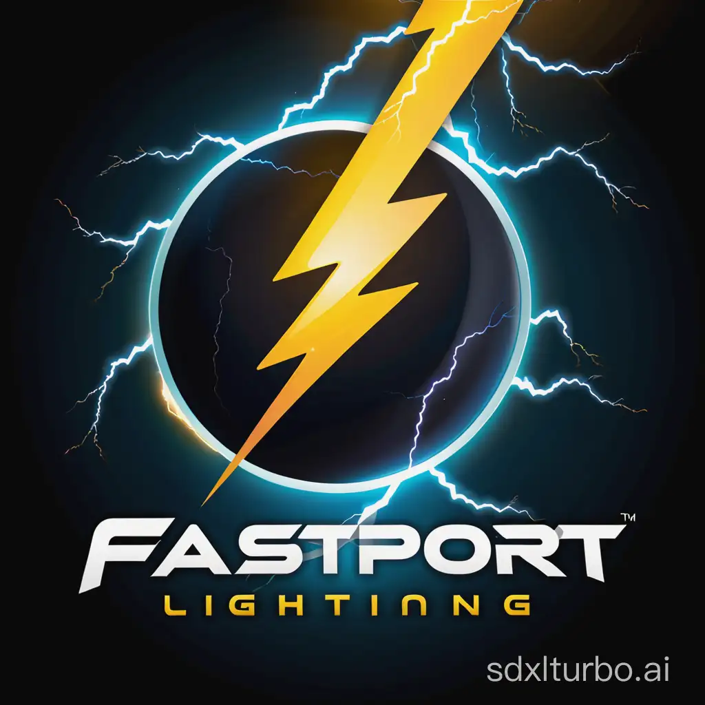 fastport logo with yellow lightning