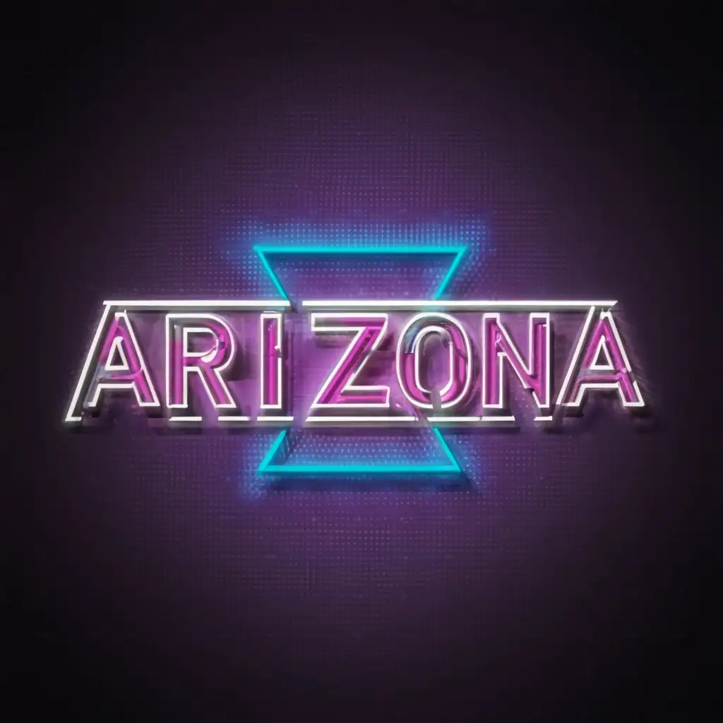 a logo design,with the text "Arizona", main symbol:cyber club,Moderate,be used in Entertainment industry,clear background